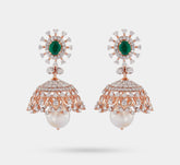 Contemporary Diamond Jhumka
